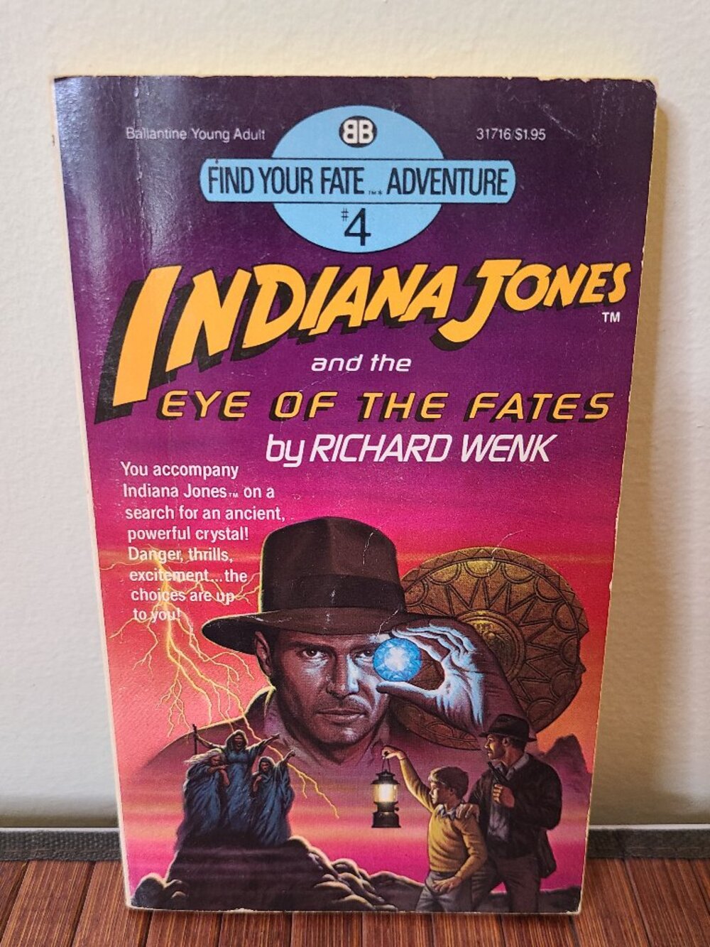 Find Your Fate #4 Indiana Jones and the Eye Of The Fates R. Wenk1984